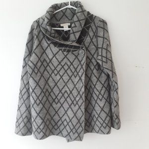 Christian Siriano Wool Blend Jacket Sz M